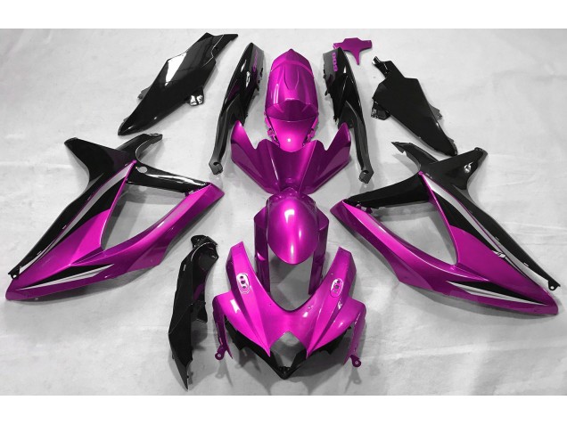 Gloss Pink 2008-2010 Suzuki GSXR 600-750 Motorcycle Fairing Gloss Pink 2008-2010 Suzuki GSXR 600-750 Motorcycle Fairing