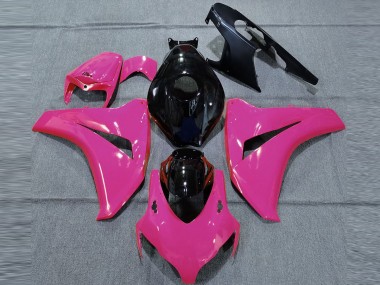 Gloss Pink and Black 2008-2011 Honda CBR1000RR Motorcycle Fairing