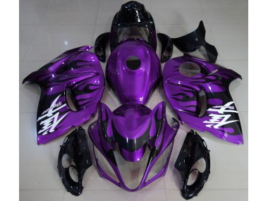 Gloss Purple & Black 2008-2020 Suzuki GSXR 1300 Hayabusa Motorcycle Fairing