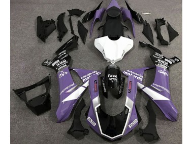 Gloss Purple Logo Style 2015-2019 Yamaha R1 Motorcycle Fairing