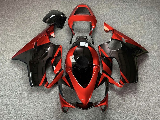 Gloss Red and Black 2001-2003 Honda CBR600 F4i Motorcycle Fairing Gloss Red and Black 2001-2003 Honda CBR600 F4i Motorcycle Fairing