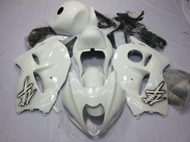 Gloss White 1997-2007 Suzuki GSXR 1300 Hayabusa Motorcycle Fairing Gloss White 1997-2007 Suzuki GSXR 1300 Hayabusa Motorcycle Fairing