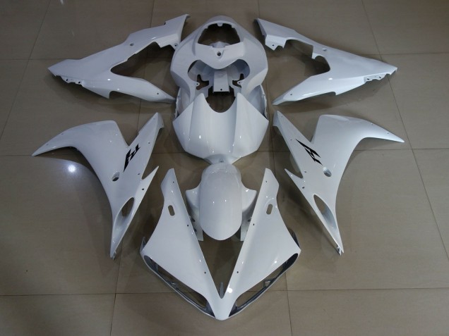 Gloss White 2004-2006 Yamaha R1 Motorcycle Fairing Gloss White 2004-2006 Yamaha R1 Motorcycle Fairing