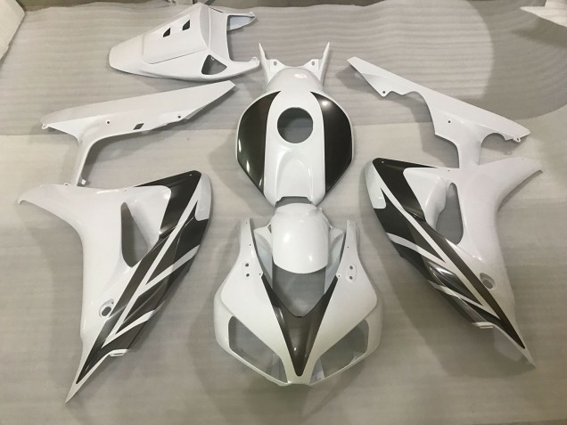 Gloss White 2006-2007 Honda CBR1000RR Motorcycle Fairing Gloss White 2006-2007 Honda CBR1000RR Motorcycle Fairing