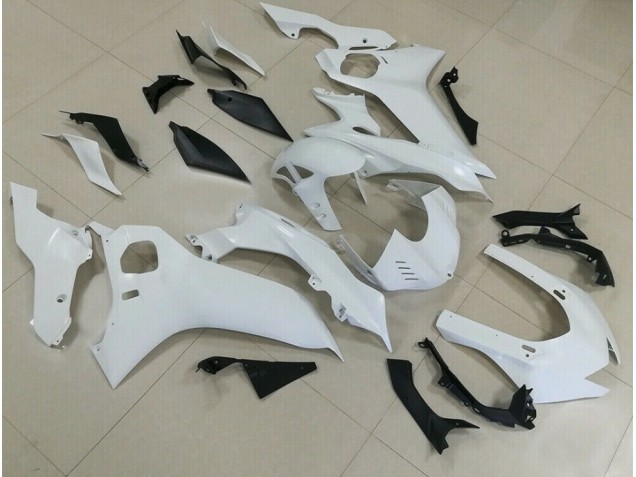 Gloss White 2017-2021 Yamaha R6 Motorcycle Fairing Gloss White 2017-2021 Yamaha R6 Motorcycle Fairing