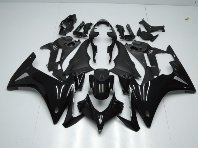 Gloss and Matte Black 2013-2015 Honda CBR500RR Motorcycle Fairing Gloss and Matte Black 2013-2015 Honda CBR500RR Motorcycle Fairing
