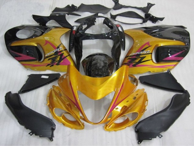 Gold 2008-2020 Suzuki GSXR 1300 Hayabusa Motorcycle Fairing Gold 2008-2020 Suzuki GSXR 1300 Hayabusa Motorcycle Fairing