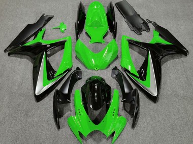 Green OEM Style 2006-2007 Suzuki GSXR 600-750 Motorcycle Fairing