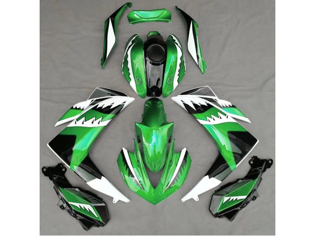 Green Shark 2015-2018 Yamaha R3 Motorcycle Fairing
