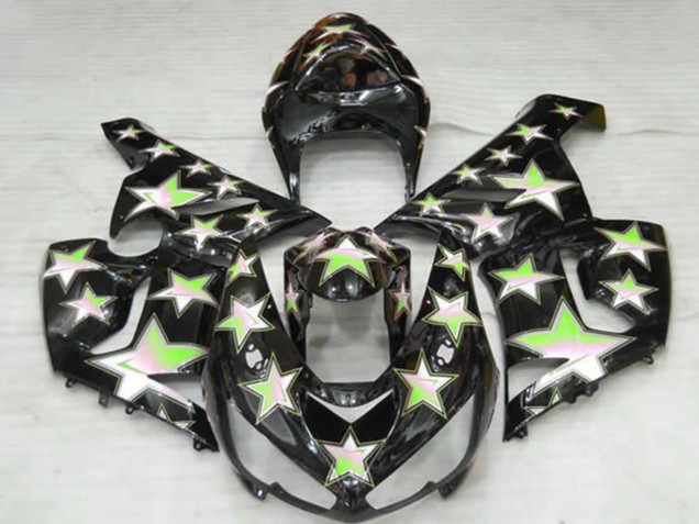 Green Star 2005-2006 Kawasaki ZX6R Motorcycle Fairing Green Star 2005-2006 Kawasaki ZX6R Motorcycle Fairing