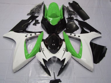 Green Star 2006-2007 Suzuki GSXR 600-750 Motorcycle Fairing