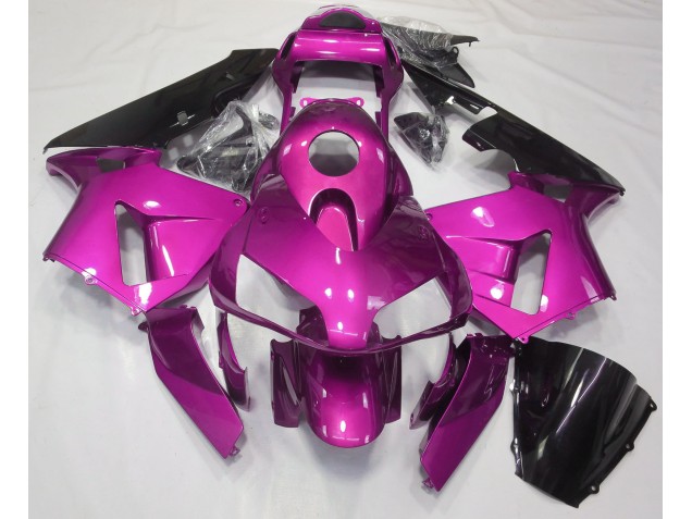 Hot Pink Plain 2003-2004 Honda CBR600RR Motorcycle Fairing