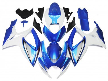 Light Blue and Deep Blue OEM Style 2006-2007 Suzuki GSXR 600-750 Motorcycle Fairing
