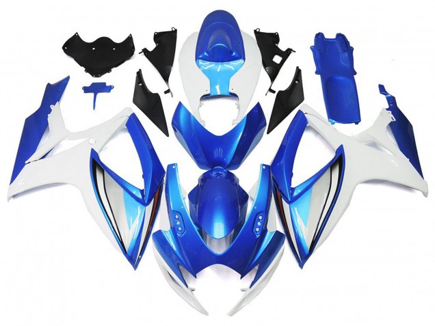 Light Blue and Deep Blue OEM Style 2006-2007 Suzuki GSXR 600-750 Motorcycle Fairing Light Blue and Deep Blue OEM Style 2006-2007 Suzuki GSXR 600-750 Motorcycle Fairing