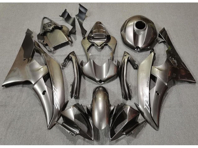 Liquid Silver 2008-2016 Yamaha R6 Motorcycle Fairing Liquid Silver 2008-2016 Yamaha R6 Motorcycle Fairing