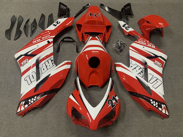 Liverpool 2004-2005 Honda CBR1000RR Motorcycle Fairing Liverpool 2004-2005 Honda CBR1000RR Motorcycle Fairing