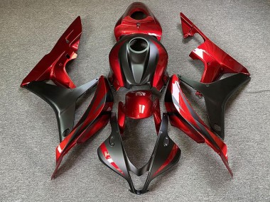 Maroon Red 2007-2008 Honda CBR600RR Motorcycle Fairing