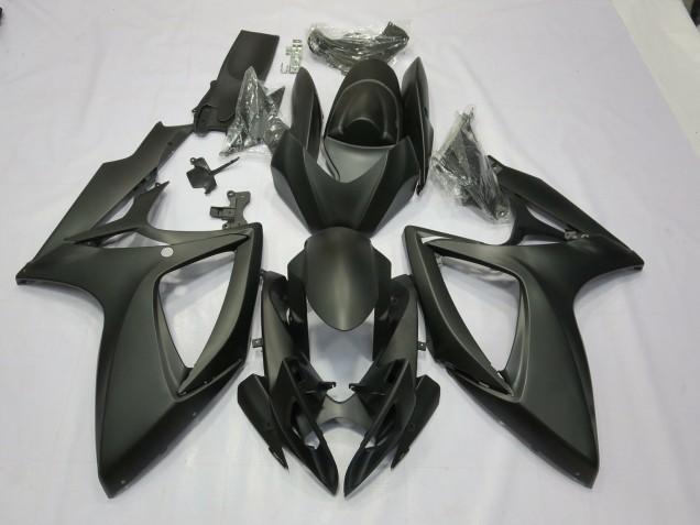 Matte 2006-2007 Suzuki GSXR 600-750 Motorcycle Fairing Matte 2006-2007 Suzuki GSXR 600-750 Motorcycle Fairing