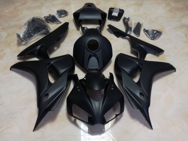 Matte Black 2008-2011 Honda CBR1000RR Motorcycle Fairing Matte Black 2008-2011 Honda CBR1000RR Motorcycle Fairing