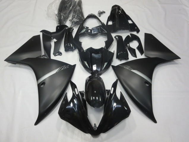 Matte Black 2012-2014 Yamaha R1 Motorcycle Fairing Matte Black 2012-2014 Yamaha R1 Motorcycle Fairing