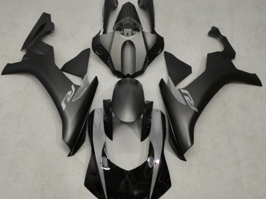 Matte Black & Grey 2015-2019 Yamaha R1 Motorcycle Fairing