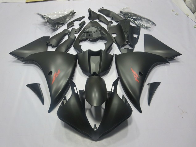 Matte Black Red 2009-2011 Yamaha R1 Motorcycle Fairing Matte Black Red 2009-2011 Yamaha R1 Motorcycle Fairing