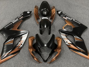 Matte Black and Bronze 2005-2006 Suzuki GSXR 1000 Motorcycle Fairing