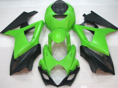 Matte Green 2007-2008 Suzuki GSXR 1000 Motorcycle Fairing