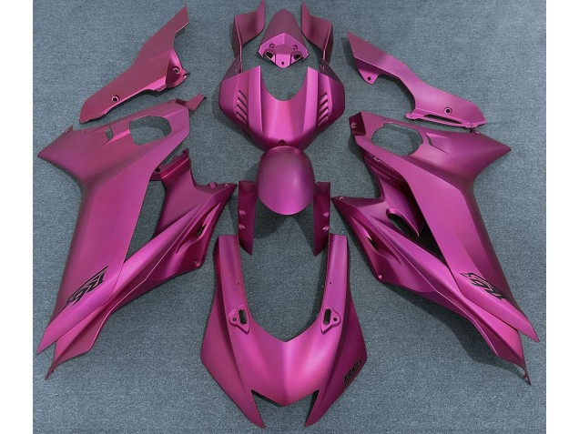 Matte Pink 2017-2021 Yamaha R6 Motorcycle Fairing