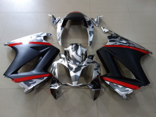 Matte and Camo 2002-2012 Honda VFR800 Motorcycle Fairing Matte and Camo 2002-2012 Honda VFR800 Motorcycle Fairing