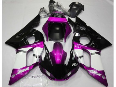 Metallic Pink 1998-2002 Yamaha R6 Motorcycle Fairing