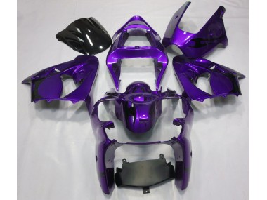 Metallic Purple 2000-2002 Kawasaki ZX6R Motorcycle Fairing