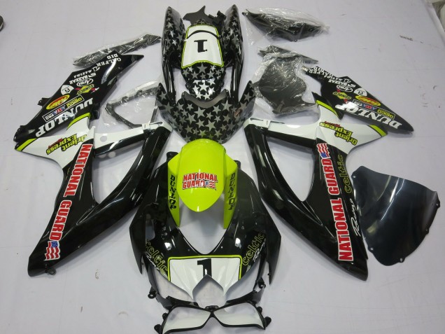 National Guard 2008-2010 Suzuki GSXR 600-750 Motorcycle Fairing