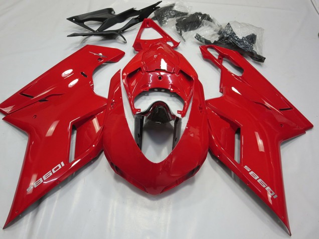 OEM Style Gloss Red 2007-2014 Ducati Ducati 848 1098 1198 Motorcycle Fairing OEM Style Gloss Red 2007-2014 Ducati Ducati 848 1098 1198 Motorcycle Fairing