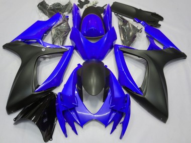 Ocean Blue 2006-2007 Suzuki GSXR 600-750 Motorcycle Fairing