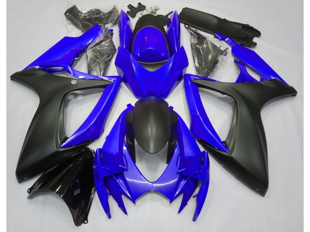 Ocean Blue 2006-2007 Suzuki GSXR 600-750 Motorcycle Fairing Ocean Blue 2006-2007 Suzuki GSXR 600-750 Motorcycle Fairing