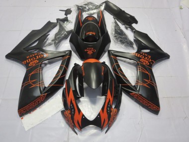 Orange Matte 2006-2007 Suzuki GSXR 600-750 Motorcycle Fairing
