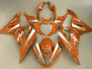Orange Ninja 2013-2018 Kawasaki ZX6R Motorcycle Fairing