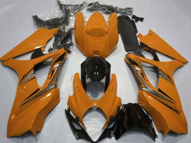 Orange OEM Style 2007-2008 Suzuki GSXR 1000 Motorcycle Fairing