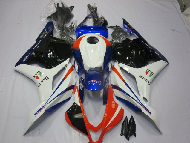Orange and Blue 2009-2012 Honda CBR600RR Motorcycle Fairing Orange and Blue 2009-2012 Honda CBR600RR Motorcycle Fairing
