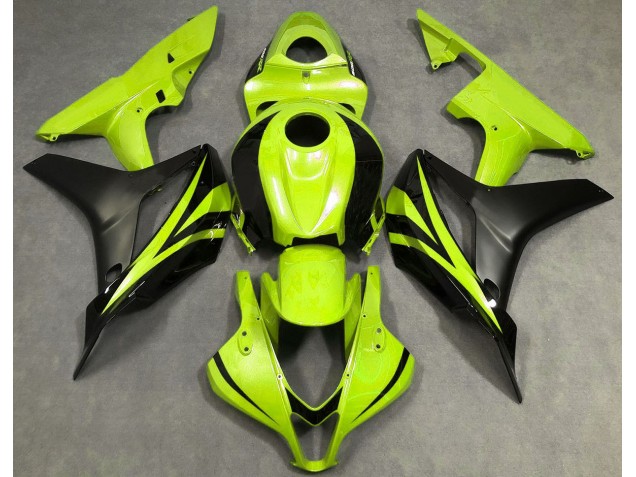 Pearl Green OEM Style 2007-2008 Honda CBR600RR Motorcycle Fairing Pearl Green OEM Style 2007-2008 Honda CBR600RR Motorcycle Fairing