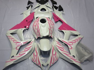 Pink Flame 2007-2008 Honda CBR600RR Motorcycle Fairing