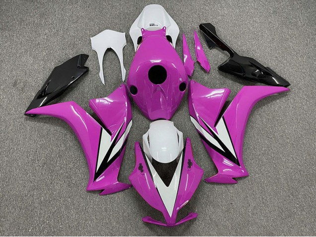 Pink with White 2012-2016 Honda CBR1000RR Motorcycle Fairing Pink with White 2012-2016 Honda CBR1000RR Motorcycle Fairing