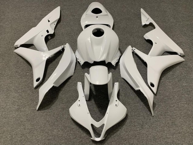 Plain Gloss White 2007-2008 Honda CBR600RR Motorcycle Fairing Plain Gloss White 2007-2008 Honda CBR600RR Motorcycle Fairing