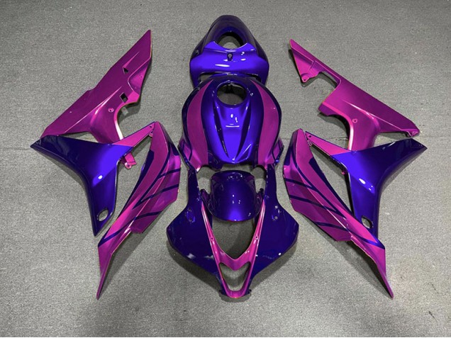 Purple & Pink 2007-2008 Honda CBR600RR Motorcycle Fairing Purple & Pink 2007-2008 Honda CBR600RR Motorcycle Fairing