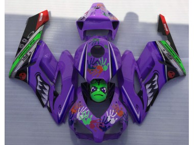 Purple Shark 2004-2005 Honda CBR1000RR Motorcycle Fairing