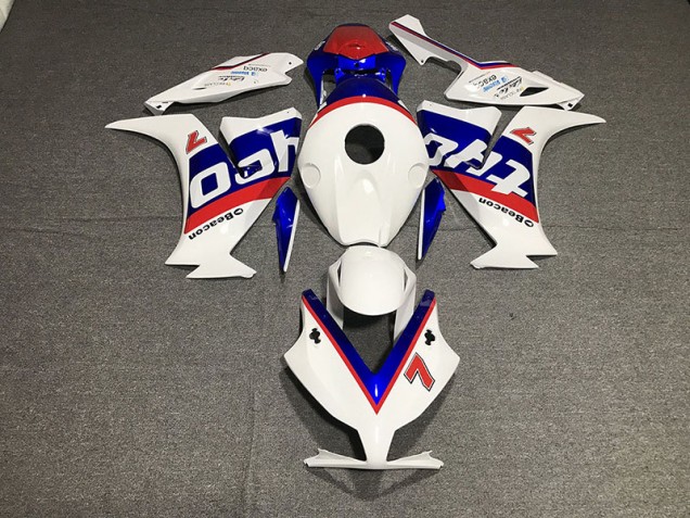 Racing Design White 2012-2016 Honda CBR1000RR Motorcycle Fairing Racing Design White 2012-2016 Honda CBR1000RR Motorcycle Fairing