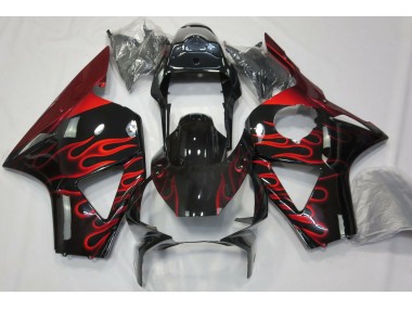 Red Flame 2002-2003 Honda CBR954RR Motorcycle Fairing