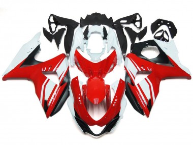 Red Gloss with Black Style 2009-2016 Suzuki GSXR 1000 Motorcycle Fairing