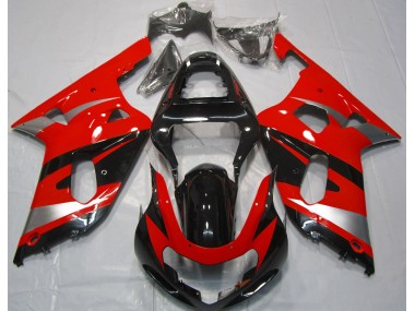 Red OEM Style 2001-2003 Suzuki GSXR 600-750 Motorcycle Fairing